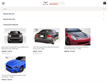 Tablet Screenshot of expressaerokits.com